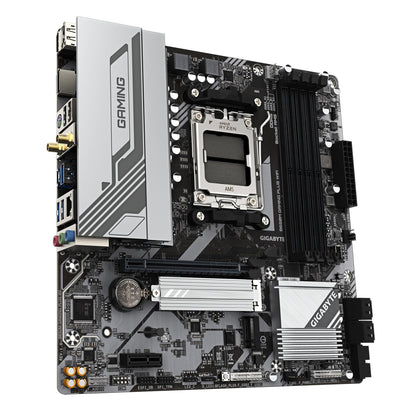Mainboard GIGABYTE AMD B650 SAM5 Micro-ATX Memory DDR5 Memory slots 4 B650MGAMINGPLUSWF1.3