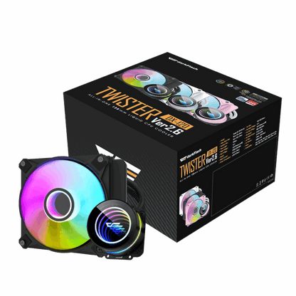 darkFlash Vandens Aušintuvas DX120 V2.6 Juodas