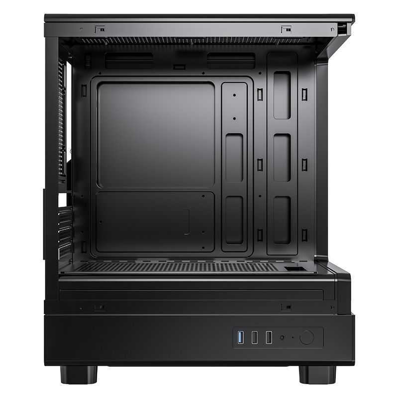 Darkflash Computer Case DB330M Black with 3 Fans