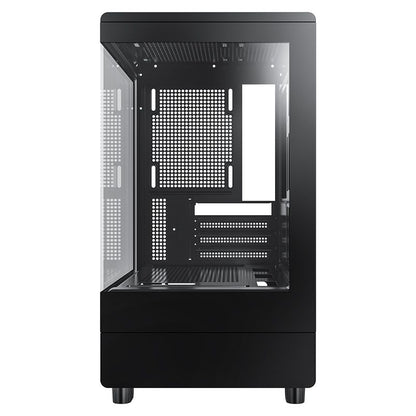 Darkflash Computer Case DB330M Black with 3 Fans