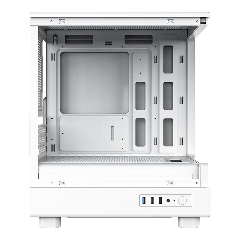 Darkflash Computer Case DB330M White with 3 Fans