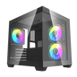 Darkflash C275P M-ATX Kompiuterio Korpusas – Juodas