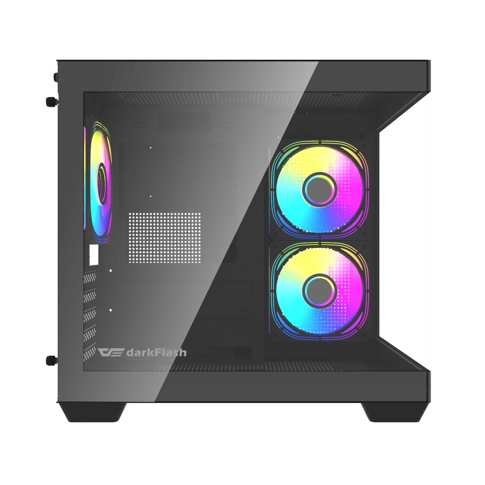 Darkflash C275P M-ATX Kompiuterio Korpusas – Juodas