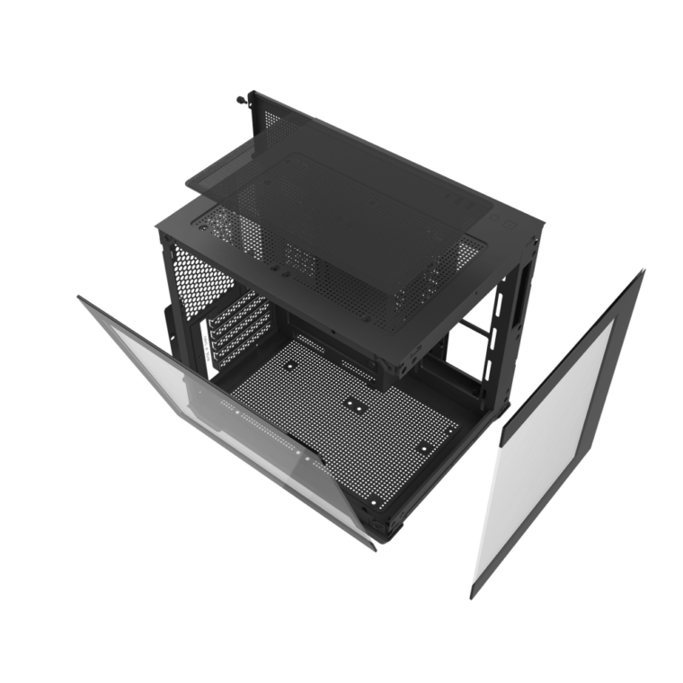 Darkflash C275P M-ATX Kompiuterio Korpusas – Juodas