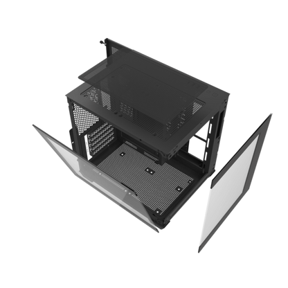 Darkflash C275P M-ATX Kompiuterio Korpusas – Juodas