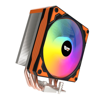 Darkflash M400 Digital CPU Aušintuvas – Juodas / Oranžinis