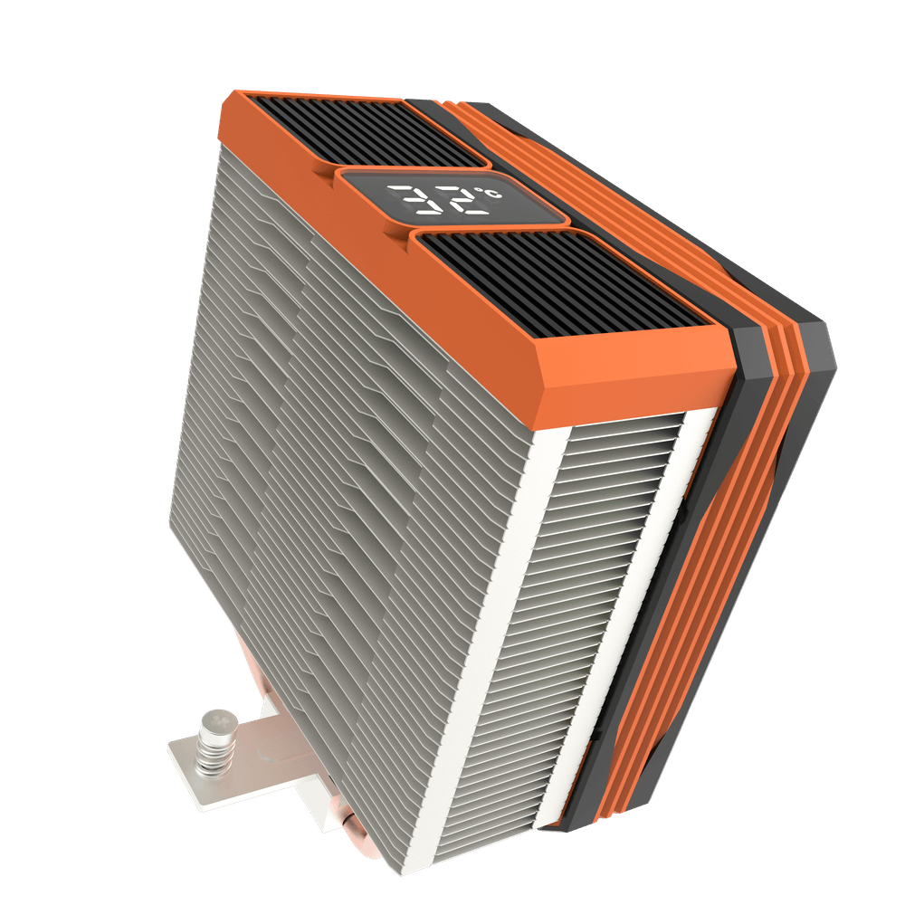 Darkflash M400 Digital CPU Aušintuvas – Juodas / Oranžinis