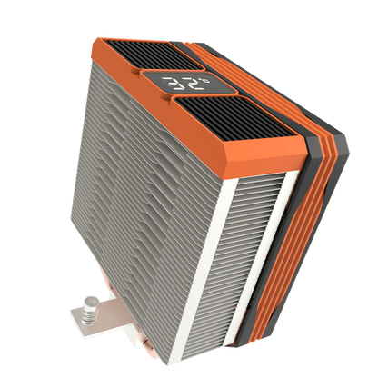 Darkflash M400 Digital CPU Aušintuvas – Juodas / Oranžinis