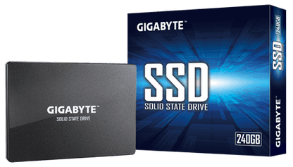 Gigabyte | GP-GSTFS31240GNTD | 240 GB | SSD form factor 2.5-inch | Solid-state drive interface SATA | Read speed 500 MB/s | Write speed 420 MB/s