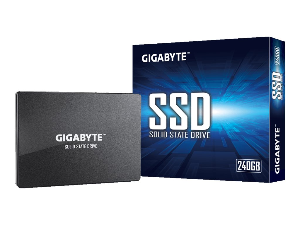 Gigabyte | GP-GSTFS31240GNTD | 240 GB | SSD form factor 2.5-inch | Solid-state drive interface SATA | Read speed 500 MB/s | Write speed 420 MB/s