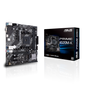 Asus | PRIME A520M-K | Processor family AMD | Processor socket AM4 | DDR4 | Memory slots 2 | Supported hard disk drive interfaces M.2, SATA | Number of SATA connectors 4 | Chipset AMD A | Micro ATX
