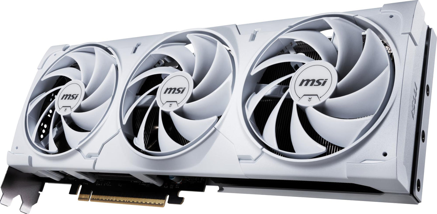 Graphics Card MSI NVIDIA GeForce RTX 5080 16 GB GDDR7 256 bit PCIE 5.0 16x Dual Slot Fansink 1xHDMI 3xDisplayPort 508016GVEN3XOCWHITE