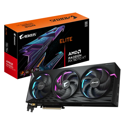 Gigabyte | AORUS Radeon RX 9070 XT ELITE 16G | AMD | 16 GB | Radeon RX 9070 XT | HDMI ports quantity 1 | PCI-E 5.0