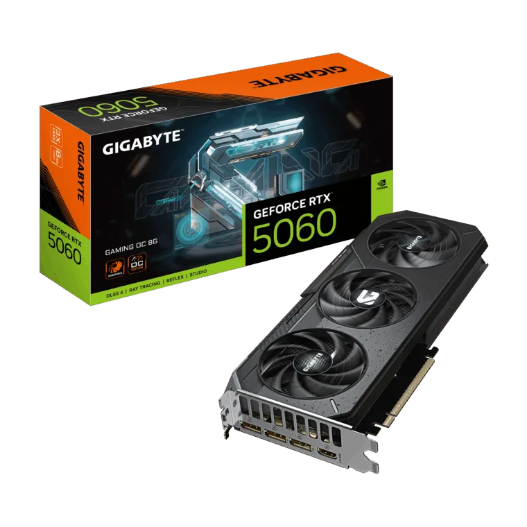 Gigabyte GeForce RTX 5060 GAMING OC 8G | NVIDIA | 8 GB | GeForce RTX 5060 | GDDR7 | HDMI ports quantity 1 | PCI-E 5.0