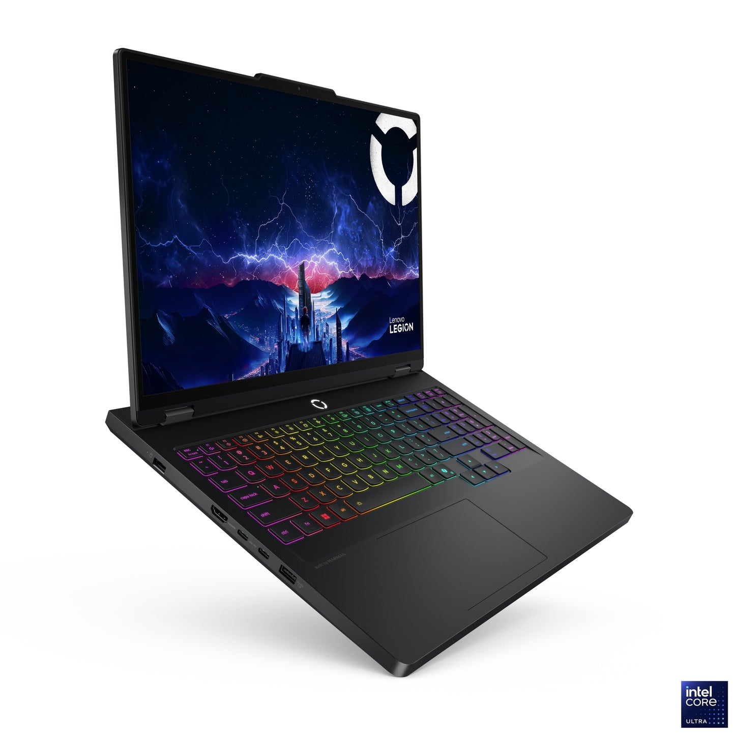 Lenovo Legion Pro 5 16IAX10 Eclipse Black 16 ” OLED WQXGA 2560 x 1600 pixels Glossy Intel Core Ultra 7 255HX 32 (2×16) GB SO-DIMM DDR5 Solid-state drive capacity 1000 GB NVIDIA GeForce RTX 5070 GDDR7 8 GB Windows 11 Home Warranty 24 month(s)