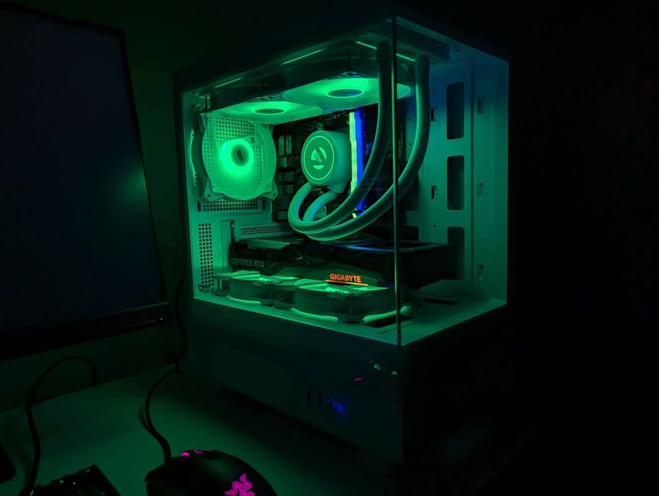 Žaidimų PC Ryzen 5 7500F 5GHZ/16GB DDR5/RTX 3060TI/1TB NVME