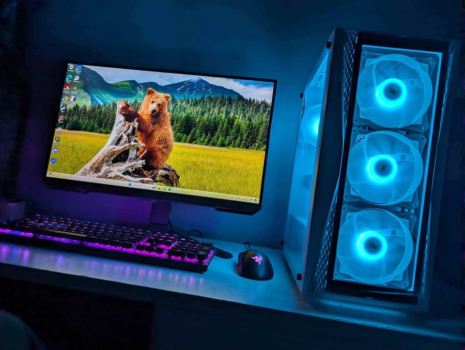 Žaidimų PC Ryzen 5 5500/16GB/GTX 1070/512GB NVME