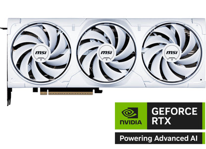 Graphics Card MSI NVIDIA GeForce RTX 5080 16 GB GDDR7 256 bit PCIE 5.0 16x Dual Slot Fansink 1xHDMI 3xDisplayPort 508016GVEN3XOCWHITE