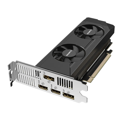 Graphics Card GIGABYTE NVIDIA GeForce RTX 3050 6 GB GDDR6 96 bit PCIE 4.0 16x Memory 14000 MHz GPU 1470 MHz Dual Slot Fansink 2xHDMI 2xDisplayPort GV-N3050OC-6GL