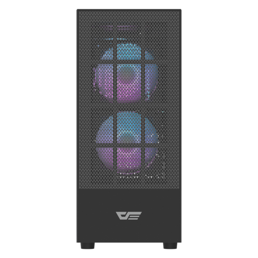 Korpusas DarkFlash A290 3 ARBG FAN (JUODA)