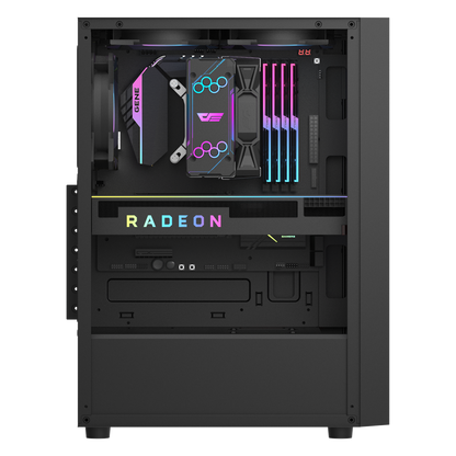 Korpusas DarkFlash A290 3 ARBG FAN (JUODA)