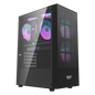 Korpusas DarkFlash A290 3 ARBG FAN (JUODA)
