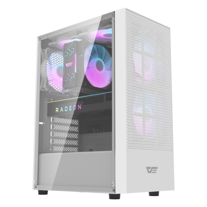 Korpusas DarkFlash A290 3 ARBG FAN (BALTA)