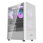 Korpusas DarkFlash A290 3 ARBG FAN (BALTA)