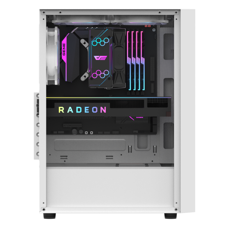 Korpusas DarkFlash A290 3 ARBG FAN (BALTA)