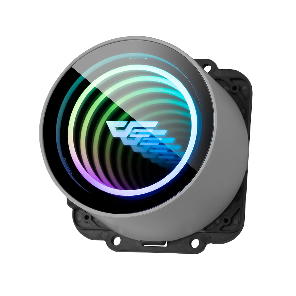 DarkFlash Twister DX 240 (Ver.2.6) Vandens Procesoriaus Aušintuvas (BALTA)