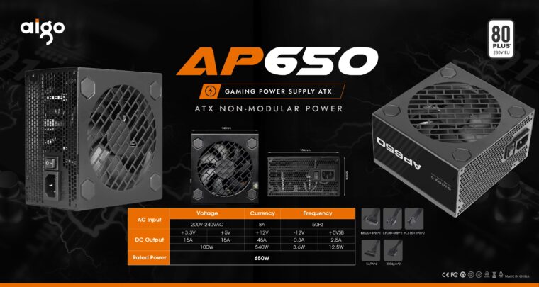 Darkflash AP650 Maitinimo Blokas (PSU)
