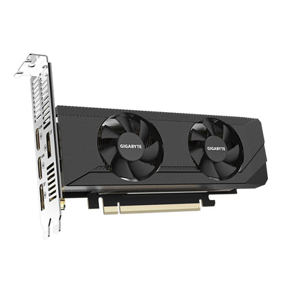 Graphics Card GIGABYTE NVIDIA GeForce RTX 3050 6 GB GDDR6 96 bit PCIE 4.0 16x Memory 14000 MHz GPU 1470 MHz Dual Slot Fansink 2xHDMI 2xDisplayPort GV-N3050OC-6GL