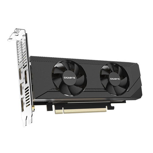 Graphics Card GIGABYTE NVIDIA GeForce RTX 3050 6 GB GDDR6 96 bit PCIE 4.0 16x Memory 14000 MHz GPU 1470 MHz Dual Slot Fansink 2xHDMI 2xDisplayPort GV-N3050OC-6GL