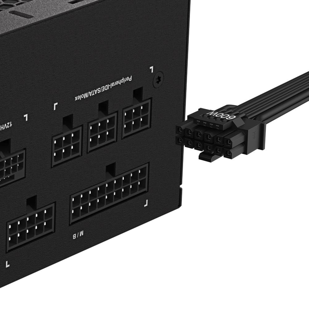 Power Supply GIGABYTE GP-UD1000GM ATX 3.1 1000 Watts Efficiency 80 PLUS GOLD PFC Active GP-UD1000GMPG5V2